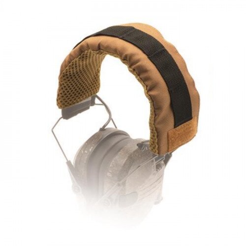 Walkers Game Ear Razor Headband Wrap With Hook & Loop - Coyote Brown