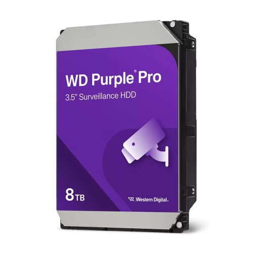 WD 3.5" Purple Pro Smart Video Hard Drive - 8TB - 256MB