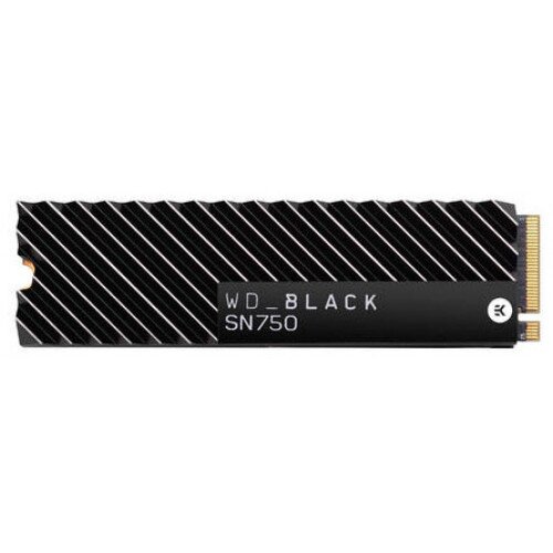 WD Black SN750 NVMe SSD - 2TB - With Heatsink