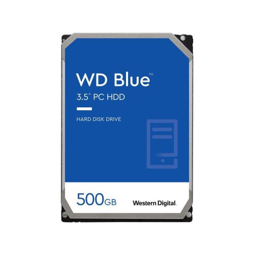WD Blue PC Desktop Internal Hard Drive - 5400RPM - 64MB - 500GB