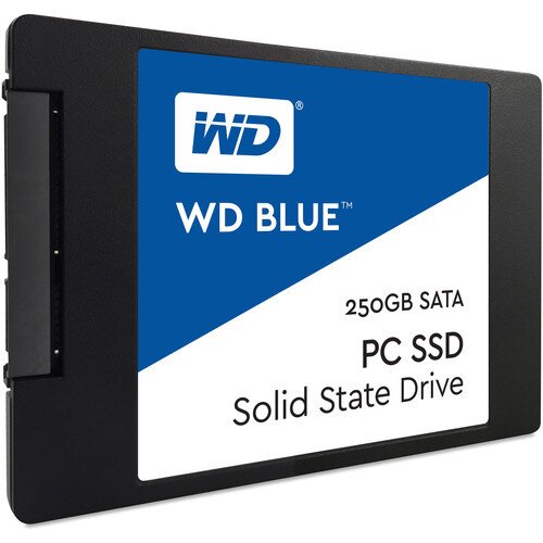 WD Blue PC SSD Internal Solid State Drive - 250GB - 2.5” 7mm