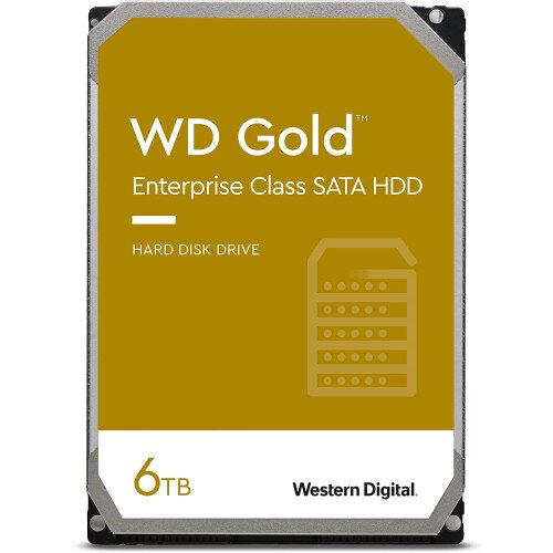 WD Gold Enterprise Class SATA Hard Drive - 256MB - 6TB