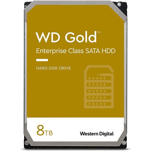 WD Gold Enterprise Class SATA Hard Drive - 128MB - 8TB