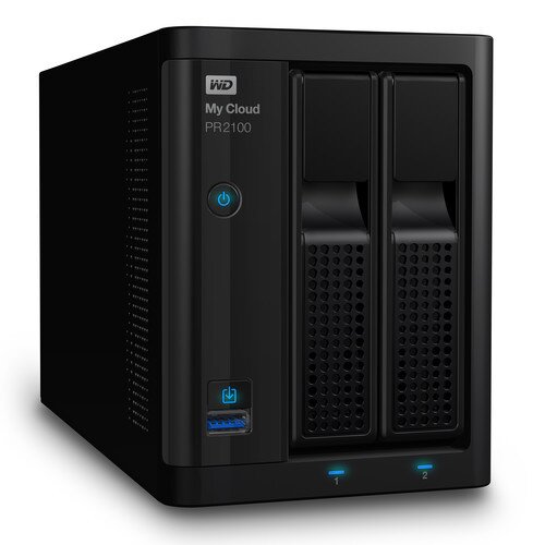 WD My Cloud Pro Series PR2100 Network Attached Storage - 8TB
