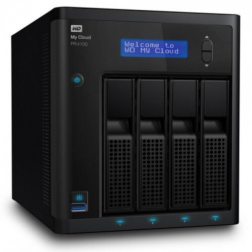 WD My Cloud Pro Series PR4100 Network Attached Storage - 40TB