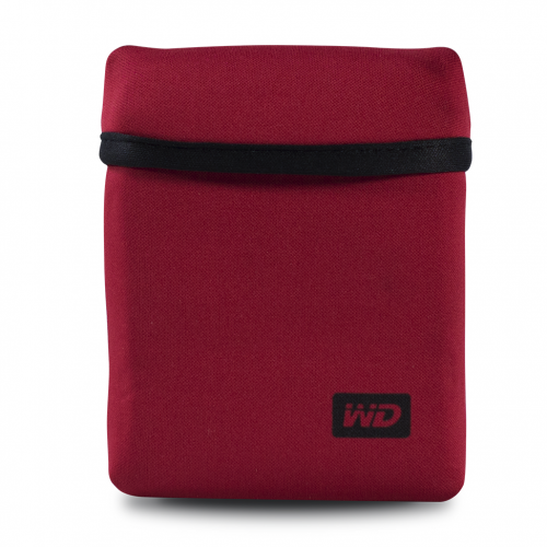 WD My Passport Soft Case Red