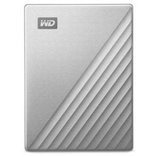 WD My Passport Ultra External Hard Drive (2019) - Silver - 4TB