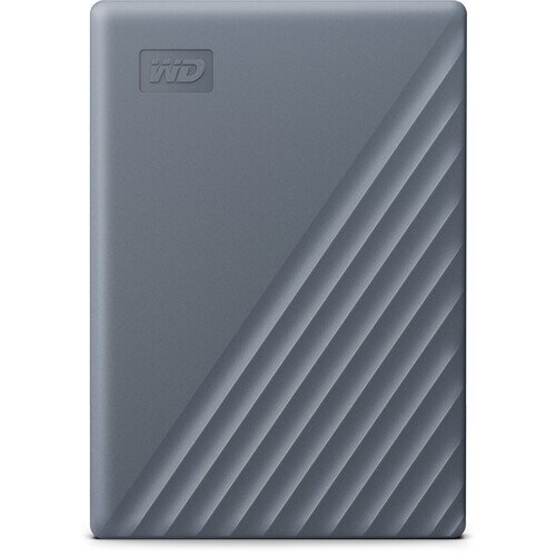 WD My Passport USB 3.2 Gen 1 Portable Hard Drive works with USB-C