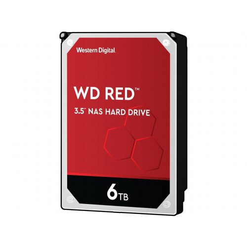 WD Red NAS Internal Hard Drive - 3.5 inches - 64MB - 6TB