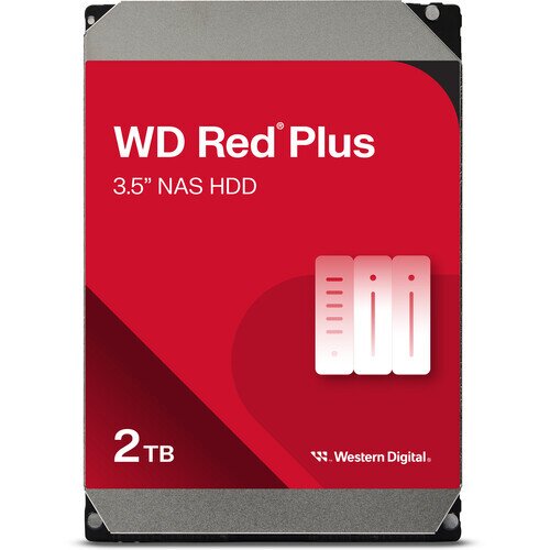 WD Red Plus 3.5" NAS Internal Hard Drive