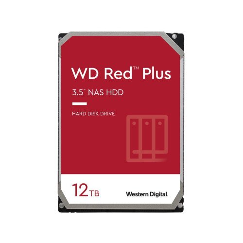 WD Red Plus NAS Internal Hard Drive - 256MB - 12TB - 5400RPM