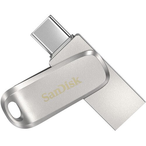 SanDisk Ultra Dual Drive Luxe USB Type-C Flash Drive - 128 GB