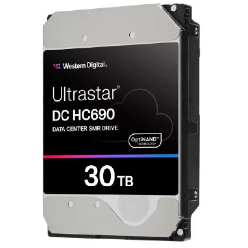 WD Ultrastar DC HC690 Data Center Hard Drive - SAS - TCG - PWDIS - 30TB
