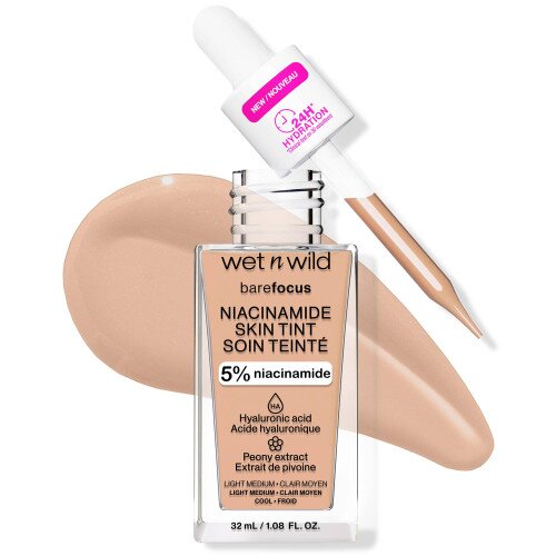 wet n wild Bare Focus Niacinamide Skin Tint - Light Medium
