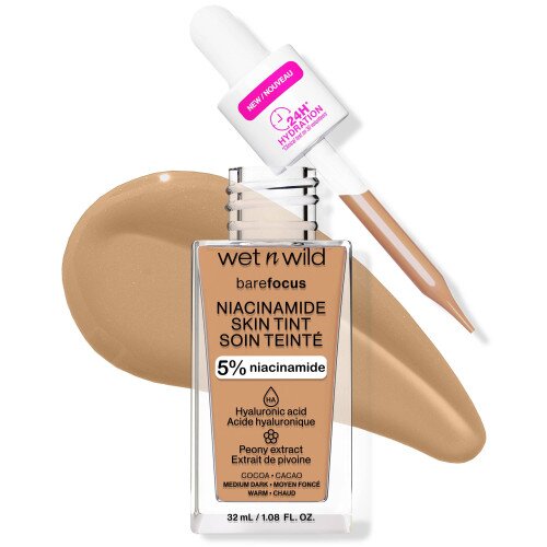wet n wild Bare Focus Niacinamide Skin Tint - Cocoa