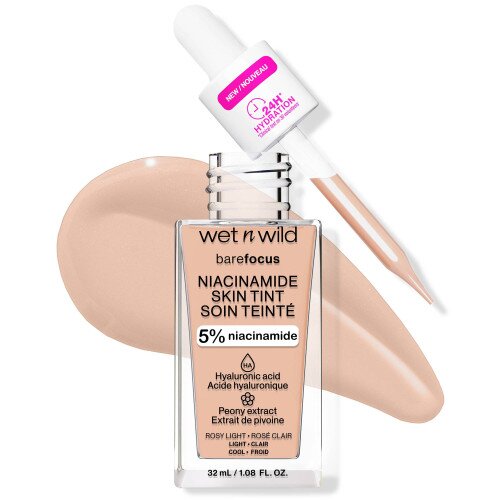 wet n wild Bare Focus Niacinamide Skin Tint - Rosy Light