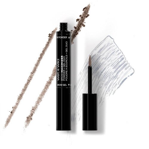 wet n wild Ultimate Brow Brow Maximizer Powder + Gel Duo - Ash Brown