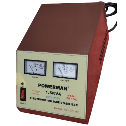 Stabimatic Powerman PR-1500 Electronic Voltage Stabilizer
