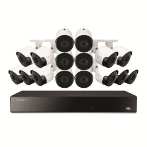 Wisenet 32ch x 16cam 1080p DVR KIT