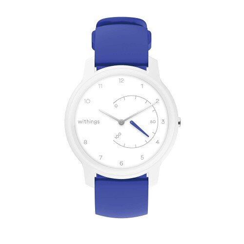 Withings Move Activity Tracking Watch - White & Sea Blue