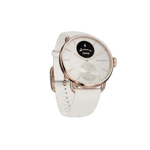 Withings ScanWatch 2 Hybrid Smart Watch - GB - Sand & Rose Gold - 38mm