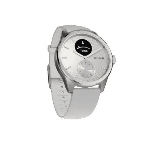 Withings ScanWatch 2 Hybrid Smart Watch - GB - Pearl White - 42mm