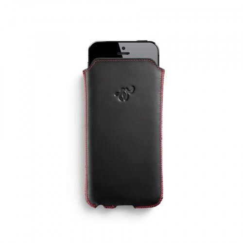 Woolet iPhone 5/6 Leather Cover - Black - 4.7"