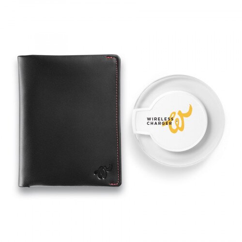 Woolet Travel + QI Charger - Black