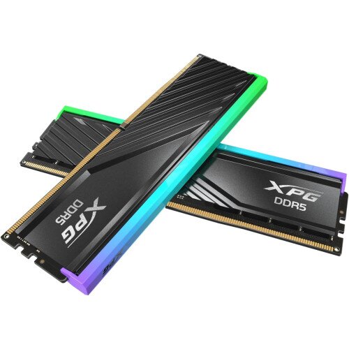 XPG Lancer Blade RGB DDR5 Memory - 16GB (2x8GB) - 5600MT/s - 46 - Black