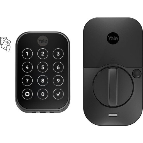 Yale Assure Lock 2 Plus with Bluetooth and Apple Home Keys - Black Suede