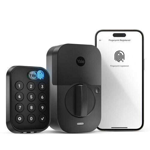 Yale Assure Lock 2 Touch Key-Free Keypad - Black Suede