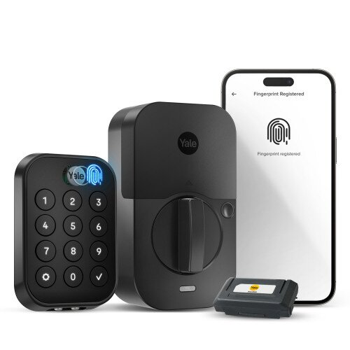 Yale Assure Lock 2 Touch Key-Free Keypad with Wi-Fi - Black Suede
