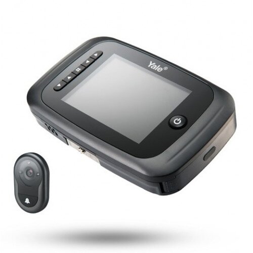 Yale AYRD Black Digital Door Viewer with Recorder - Black