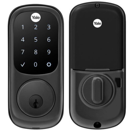 Yale YRD226 Assure Lock Touchscreen Deadbolt - Black Suede