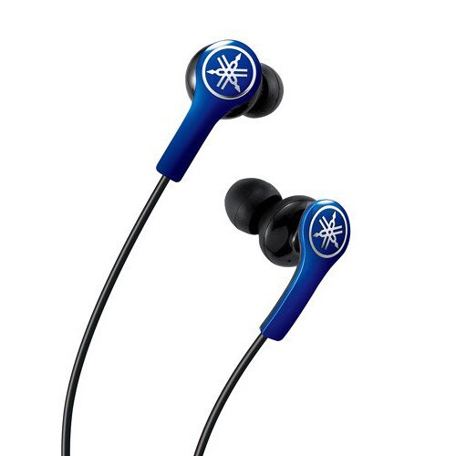 Yamaha EPH-M100 High-Performance Earphones with Remote and Mic - Blue