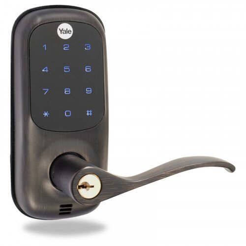 Yale YRL220 Touchscreen Lever Lock Stand Alone