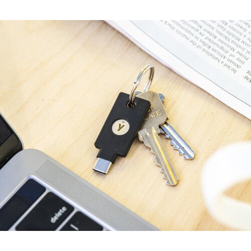 Buy Yubico YubiKey 5C NFC Two Factor Security Key - Single online in ...
