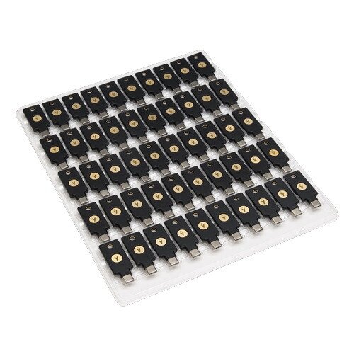 Yubico YubiKey 5C NFC Two Factor Security Key - 50 Pack