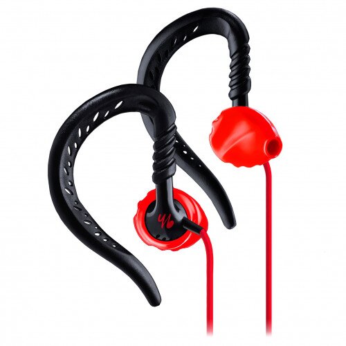 yurbuds Focus 100 In-Ear Headphones - Black / Red