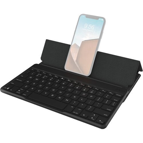 ZAGG Flex Portable Universal Keyboard & Detachable Stand for Apple, Windows & Android Tablets (Up to 12 Inches)