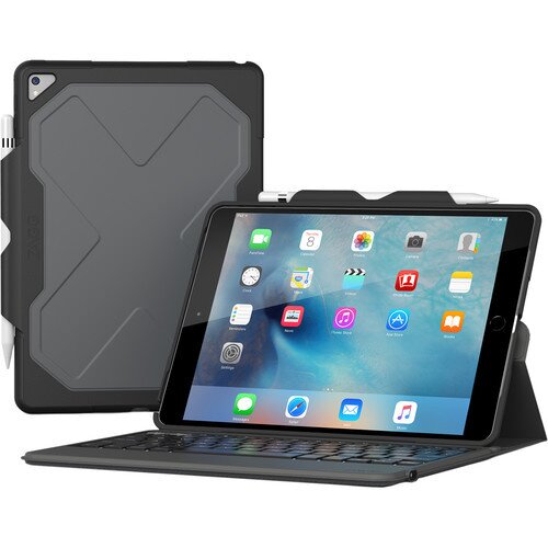 ZAGG Rugged Messenger Wireless Keyboard & Durable Detachable Case for Apple 10.5-inch iPad Pro