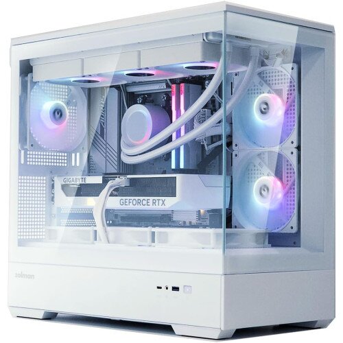 Zalman P30 mATX Panoramic Glass Mini-Tower PC Case