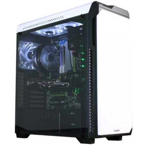 Zalman Z9 NEO Plus ATX Mid-Tower Computer Case - White
