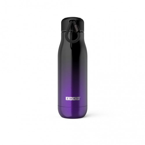 Zoku 18oz Stainless Steel Bottle - Purple Ombre