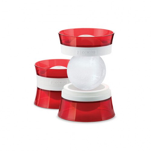 Zoku Ice Ball Molds - Red