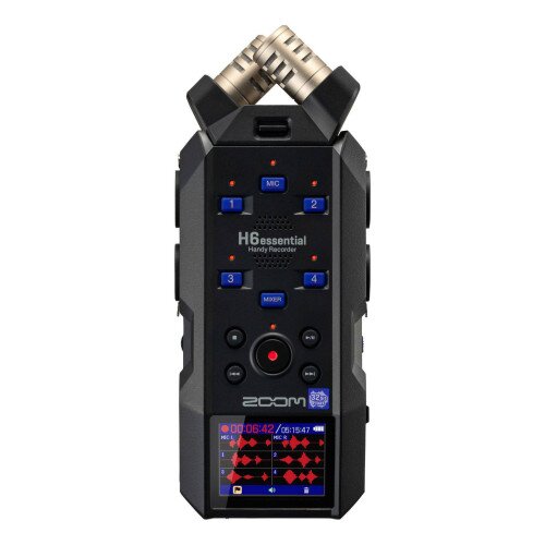 Zoom H6essential 32-Bit Float Handheld Voice Recorder