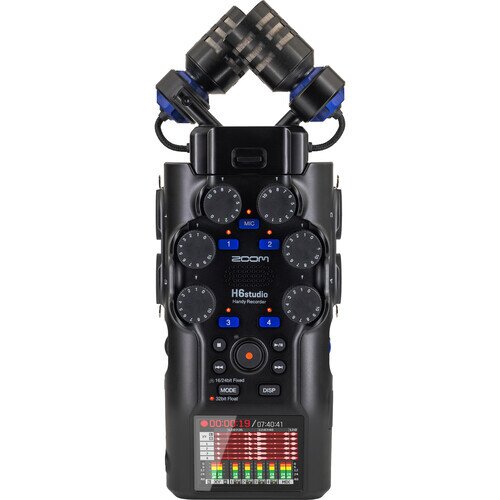 Zoom H6studio 6-Track Handy Recorder