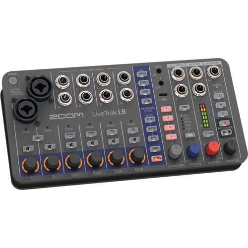 Zoom LiveTrak L6 10-Track Digital Mixer Recorder