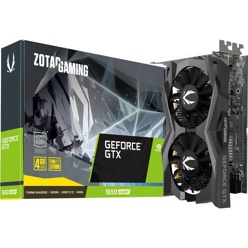 ZOTAC GAMING GeForce GTX 1650 SUPER Twin Fan Graphics Card