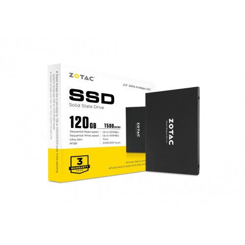 ZOTAC T500 2.5" SATA III SSD - 120GB
